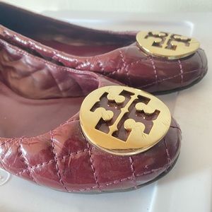 Tory Burch quilted flats